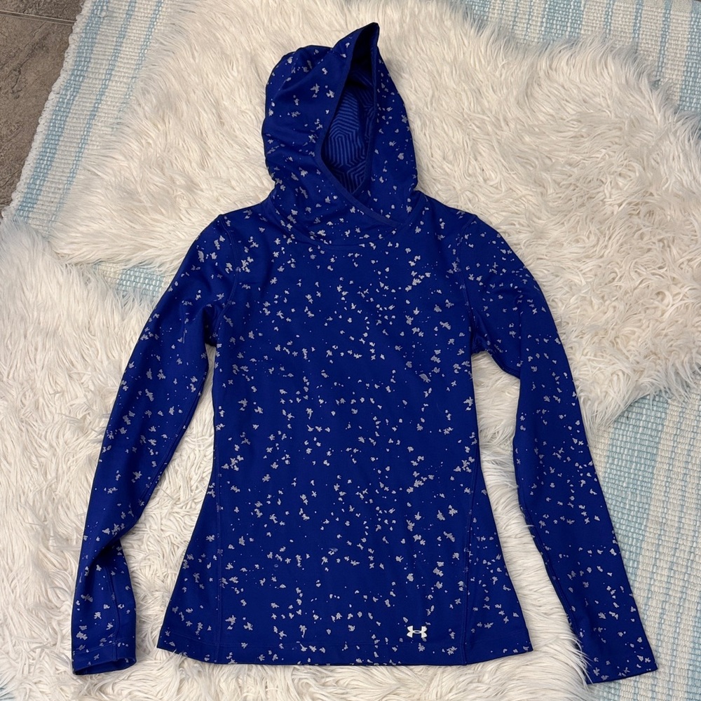 Women’s Under Armour Royal Blue Patterned Hoodie